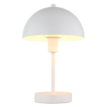 Lampe Champignon  Atoma Lampe à poser Luminaires Globo Lighting Blanc, 1 lumière