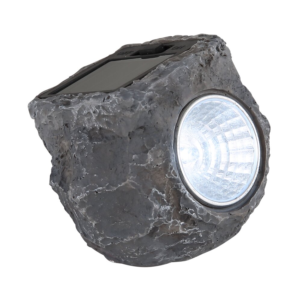 Al Lampe solaire Luminaires Globo Lighting LED Gris, 1 lumière main product photo