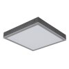 Doro Plafonnier Luminaires Globo Lighting LED Gris, Argenté, 1 lumière
