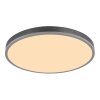 Doro Plafonnier Luminaires Globo Lighting LED Gris, Argenté, 1 lumière, Télécommandes