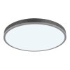 Doro Plafonnier Luminaires Globo Lighting LED Gris, Argenté, 1 lumière, Télécommandes