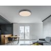 Doro Plafonnier Luminaires Globo Lighting LED Gris, Argenté, 1 lumière, Télécommandes