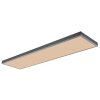 Doro Plafonnier Luminaires Globo Lighting LED Gris, Argenté, 1 lumière, Télécommandes