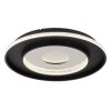 Marsh Plafonnier Luminaires Globo Lighting LED Noir, 1 lumière, Télécommandes