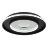 Marsh Plafonnier Luminaires Globo Lighting LED Noir, 1 lumière, Télécommandes