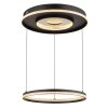 Marsh Suspension Luminaires Globo Lighting LED Noir, 1 lumière, Télécommandes