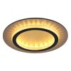 Jayden Plafonnier Luminaires Globo Lighting LED Or, Noir, 1 lumière