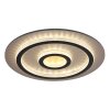 Jayden Plafonnier Luminaires Globo Lighting LED Or, Noir, 1 lumière, Télécommandes