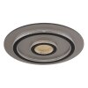 Jayden Plafonnier Luminaires Globo Lighting LED Or, Noir, 1 lumière, Télécommandes