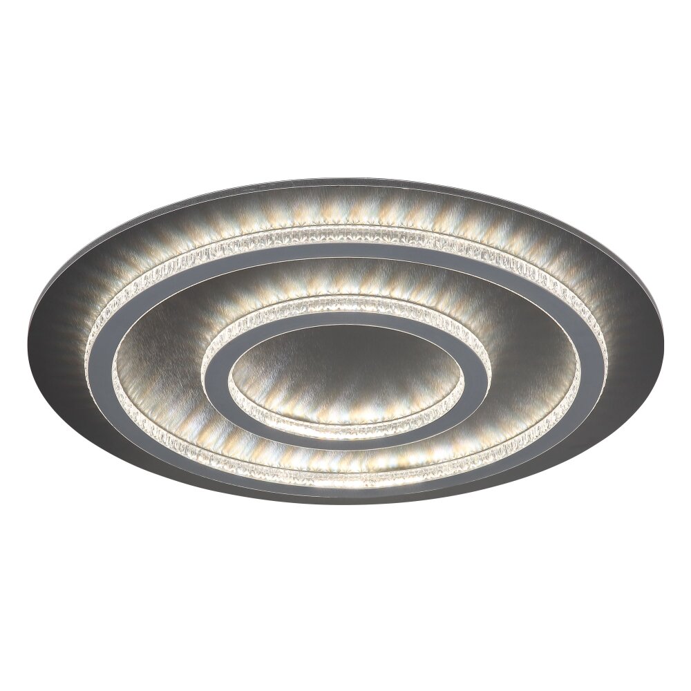 Jayden Plafonnier Luminaires Globo Lighting LED Anthracite, Noir, 1 lumière, Télécommandes main product photo