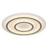 Jayden Plafonnier Luminaires Globo Lighting LED Blanc, 1 lumière, Télécommandes
