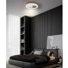 Ruiz Plafonnier Luminaires Globo Lighting LED Argenté, Blanc, 1 lumière