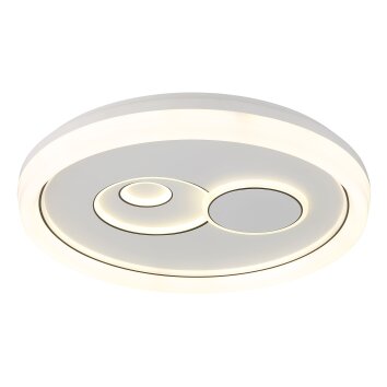 Ruiz Plafonnier Luminaires Globo Lighting LED Blanc, 1 lumière