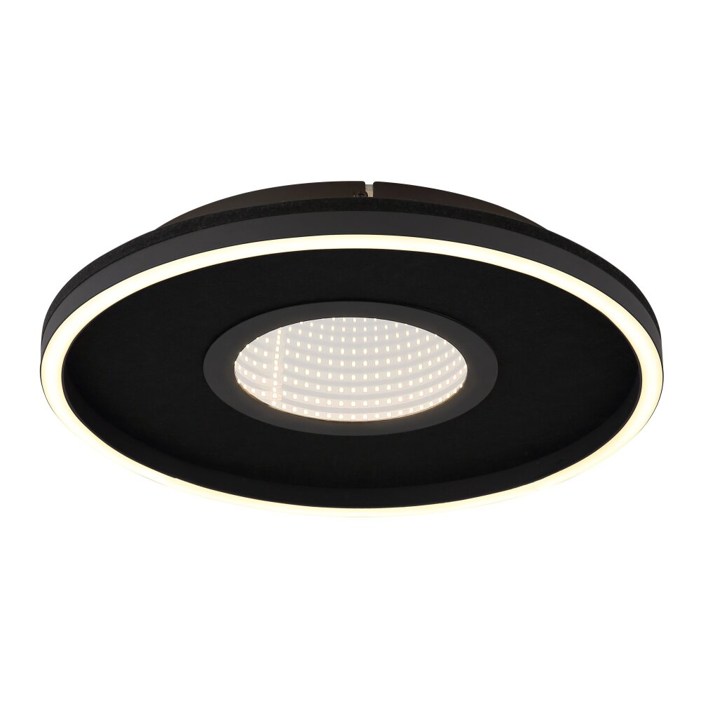 Emory Plafonnier Luminaires Globo Lighting LED Noir, 1 lumière main product photo