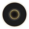 Emory Plafonnier Luminaires Globo Lighting LED Noir, 1 lumière