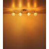 Zachery Plafonnier Luminaires Globo Lighting Nickel mat, 4 lumières