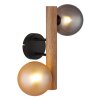 Riha Applique murale Luminaires Globo Lighting Brun foncé, Noir, 2 lumières
