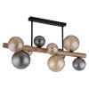 Riha Plafonnier Luminaires Globo Lighting Brun foncé, Noir, 9 lumières