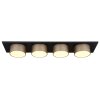 Raymond Plafonnier Luminaires Globo Lighting LED Anthracite, Noir, 1 lumière