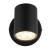 Walters Plafonnier, Spot de plafond, Applique murale, Spot mural Luminaires Globo Lighting Noir, 1 lumière