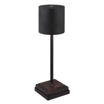 Dixon Lampe à poser Luminaires Globo Lighting LED Noir, 1 lumière
