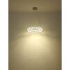 Diann Suspension Luminaires Globo Lighting LED Chrome, 1 lumière