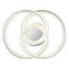 Mucky Plafonnier Luminaires Globo Lighting LED Chrome, 1 lumière, Télécommandes