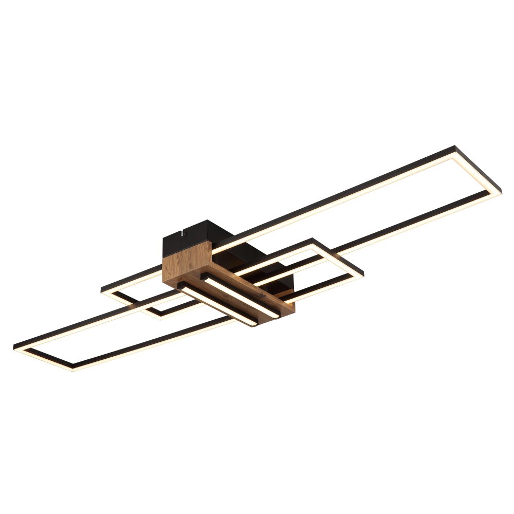 Dakari Plafonnier Luminaires Globo Lighting LED Écru, Noir, 1 lumière main product photo