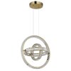 Neil Suspension Luminaires Globo Lighting LED Or, 1 lumière, Télécommandes