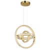 Neil Suspension Luminaires Globo Lighting LED Or, 1 lumière, Télécommandes