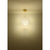 Neil Suspension Luminaires Globo Lighting LED Chrome, 1 lumière, Télécommandes