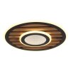 Woody Plafonnier Luminaires Globo Lighting LED Écru, Noir, 1 lumière