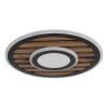 Woody Plafonnier Luminaires Globo Lighting LED Écru, Noir, 1 lumière