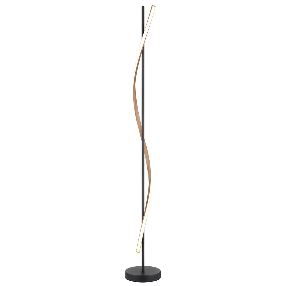 Watkins Lampadaire Luminaires Globo Lighting LED Noir, 1 lumière main product photo