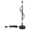 Watkins Lampe à poser Luminaires Globo Lighting LED Noir, 1 lumière