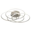 Kombos Plafonnier Luminaires Globo Lighting LED Nickel mat, 1 lumière
