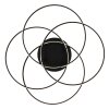 Kombos Plafonnier Luminaires Globo Lighting LED Noir, 1 lumière