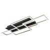 Jeffry Plafonnier Luminaires Globo Lighting LED Anthracite, Noir, 1 lumière, Télécommandes