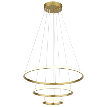 Corine Suspension Luminaires Globo Lighting LED Or, 1 lumière