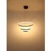 Corine Suspension Luminaires Globo Lighting LED Noir, 1 lumière
