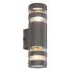 Hayes Applique murale Luminaires Globo Lighting Anthracite, 2 lumières
