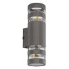 Hayes Applique murale Luminaires Globo Lighting Anthracite, 2 lumières