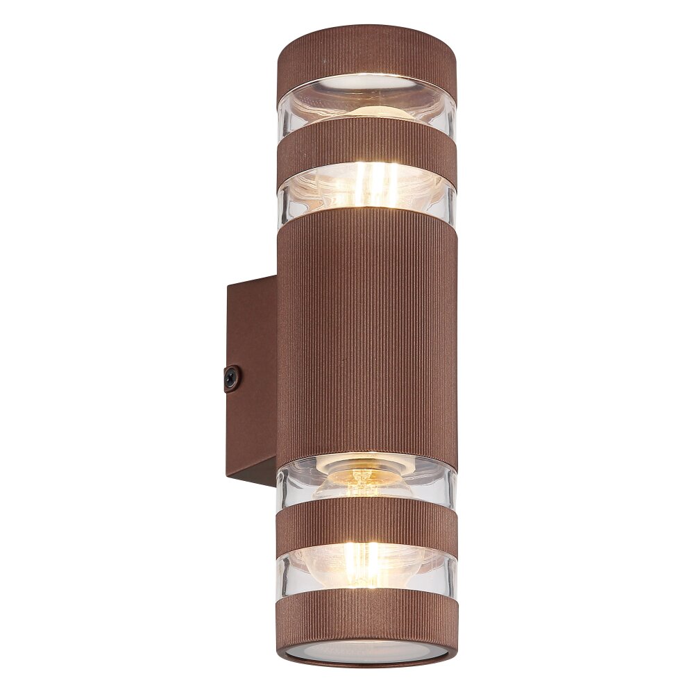 Hayes Applique murale Luminaires Globo Lighting Bronze, 2 lumières main product photo