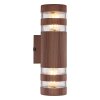 Hayes Applique murale Luminaires Globo Lighting Bronze, 2 lumières