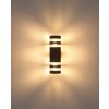Hayes Applique murale Luminaires Globo Lighting Bronze, 2 lumières