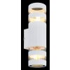 Hayes Applique murale Luminaires Globo Lighting Blanc, 2 lumières