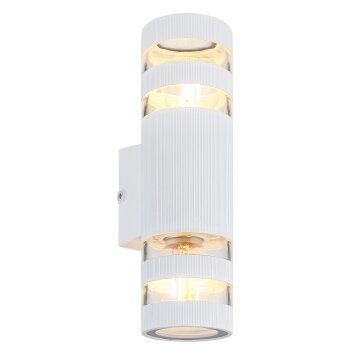 Hayes Applique murale Luminaires Globo Lighting Blanc, 2 lumières