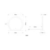 Rivas Lampe de miroir Luminaires Globo Lighting LED, 1 lumière