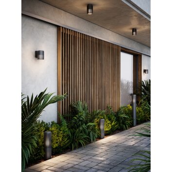 Borne lumineuse Nordlux MATR Anthracite, 1 lumière
