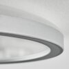 Simonstorp Plafonnier, Panel LED Argenté, Blanc, 1 lumière